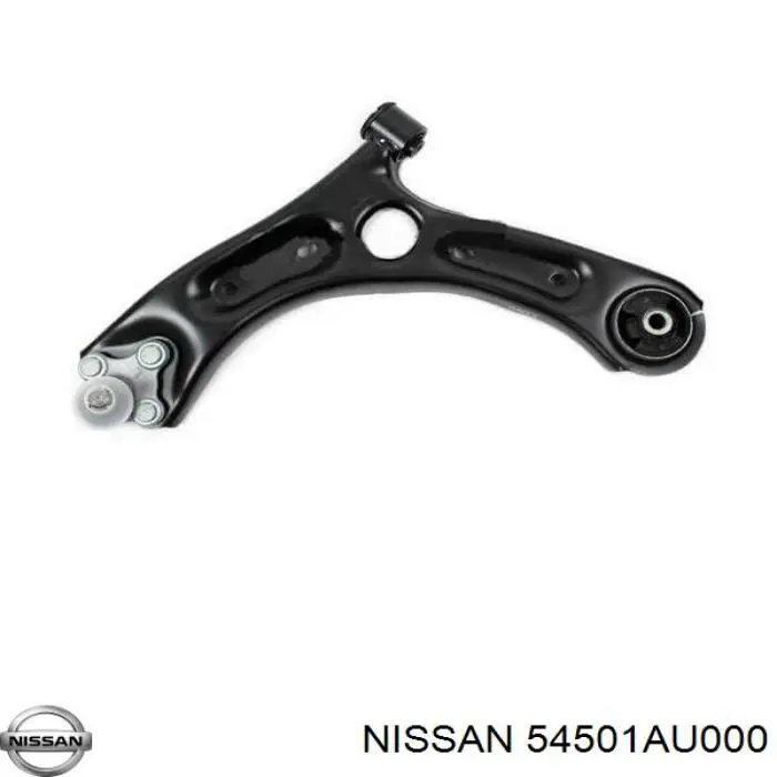 Важіль передньої підвіски нижній, лівий 54501AU000 Nissan/Infiniti