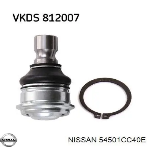 Купити 54501CC40E Nissan/Infiniti Лівий важіль передній нижній підвіски