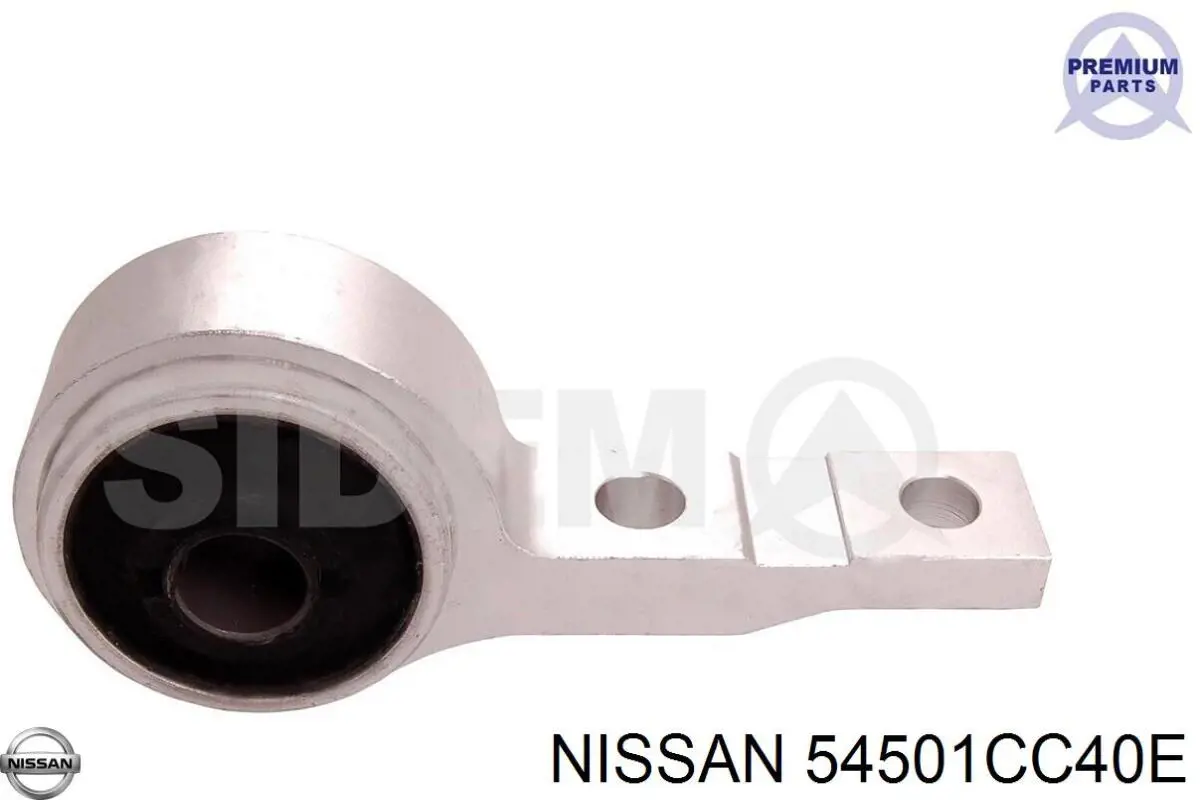 Важіль передньої підвіски нижній, лівий 54501CC40E Nissan/Infiniti