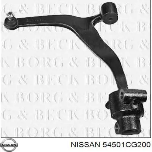 Важіль передній лівий Nissan/Infiniti 54501CG200 ціна, від 111.40 USD