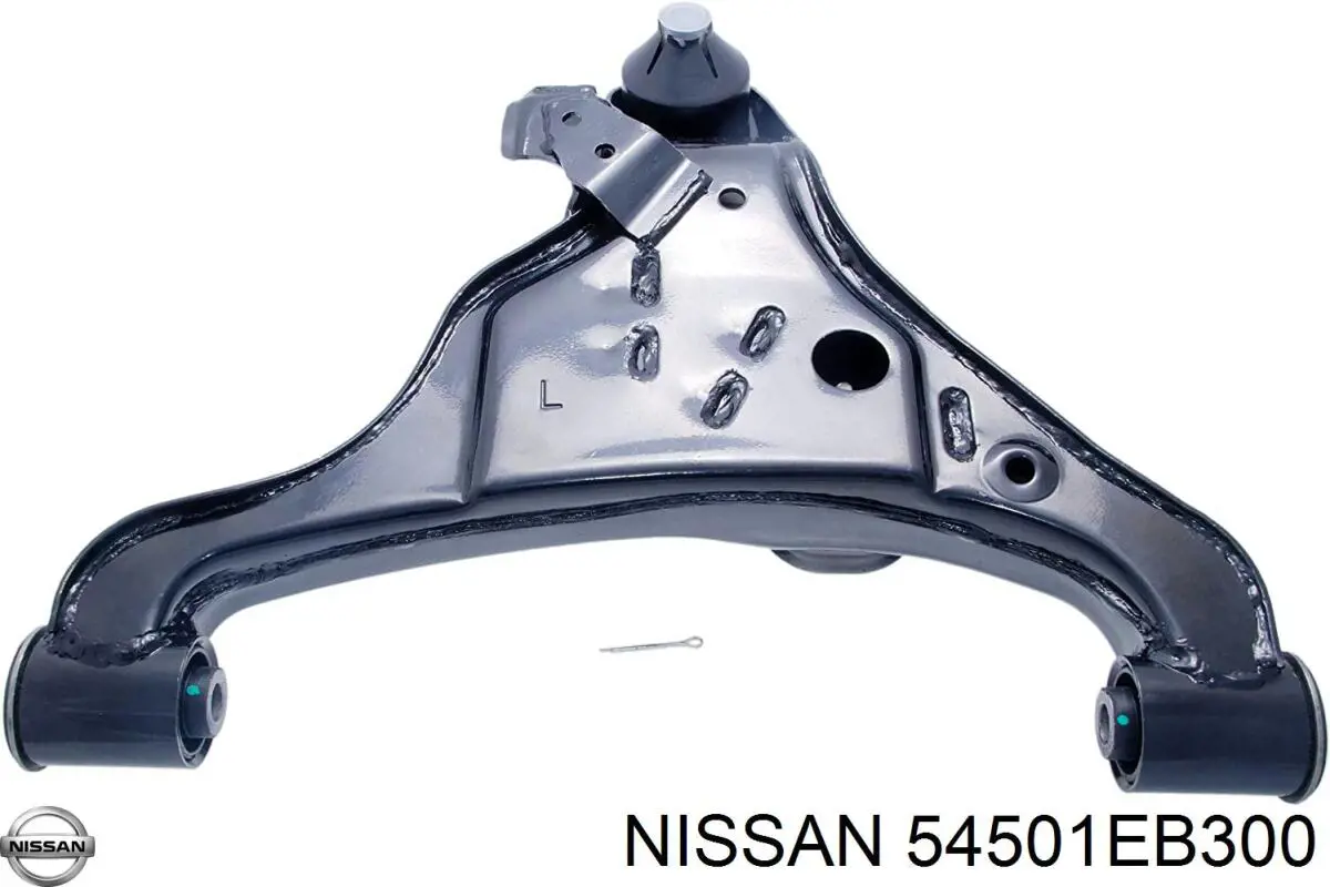 Важіль передньої підвіски нижній, лівий 54501EB300 Nissan/Infiniti