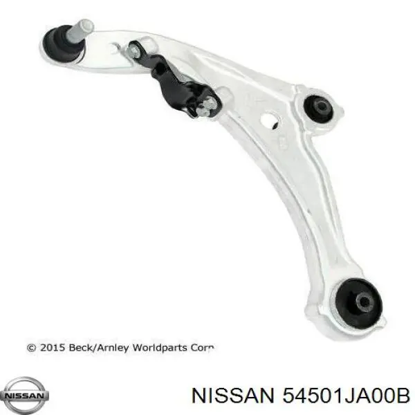 Купити 54501JA00C Nissan/Infiniti Лівий важіль передній нижній підвіски