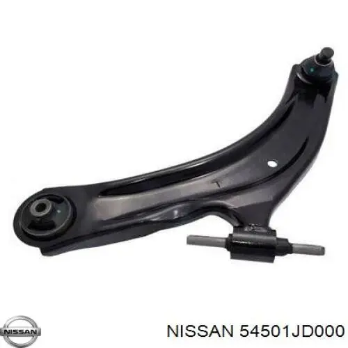 Купити 54501JD000 Nissan/Infiniti Лівий важіль передній нижній підвіски