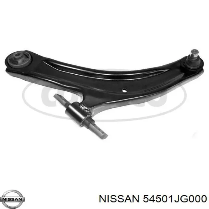 Важіль передній лівий Nissan/Infiniti 54501JG000 ціна, від 25.89 USD