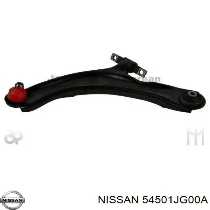 Важіль передній лівий Nissan/Infiniti 54501JG00A ціна, від 46.47 USD