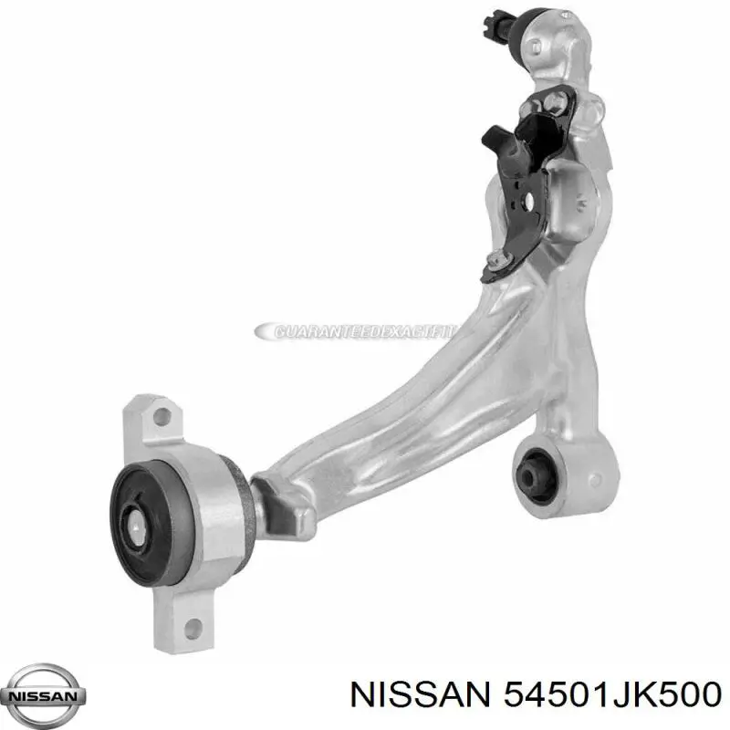 Важіль передньої підвіски нижній, лівий 54501JK500 Nissan/Infiniti