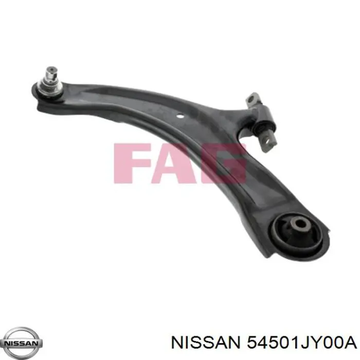 Купити 54501JY00A Nissan/Infiniti Лівий важіль передній нижній підвіски