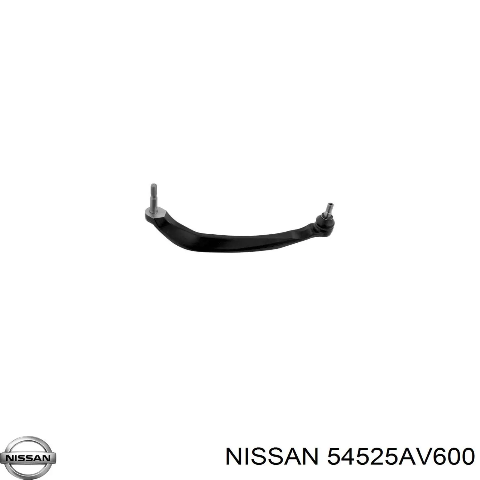 Важіль передньої підвіски верхній, лівий 54525AV600 Nissan/Infiniti
