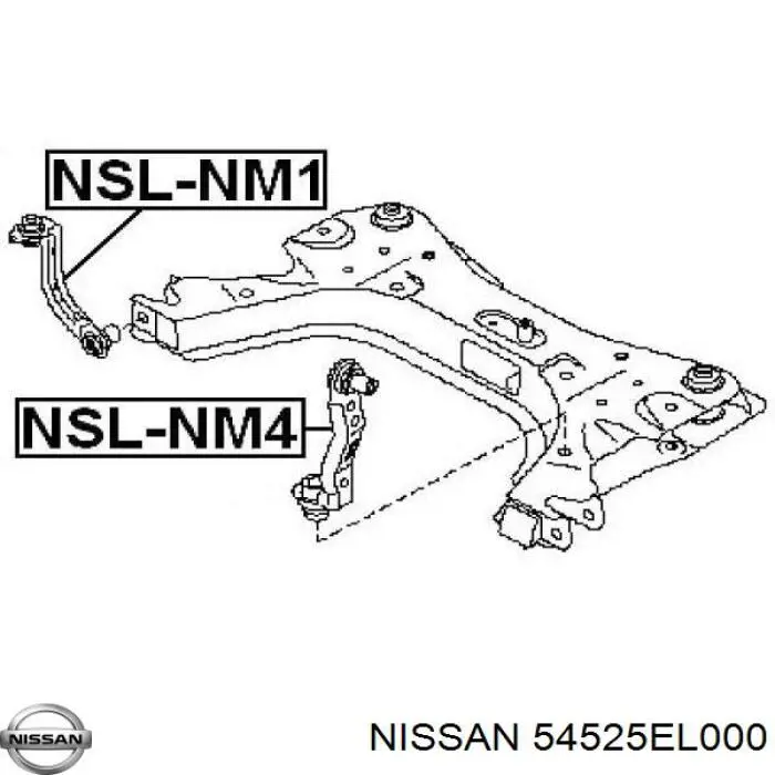 Кронштейн передньої балки SH49146 SH Auto Parts