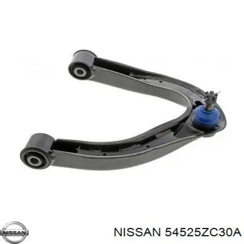 Важіль передньої підвіски верхній, лівий 54525ZC30A Nissan/Infiniti