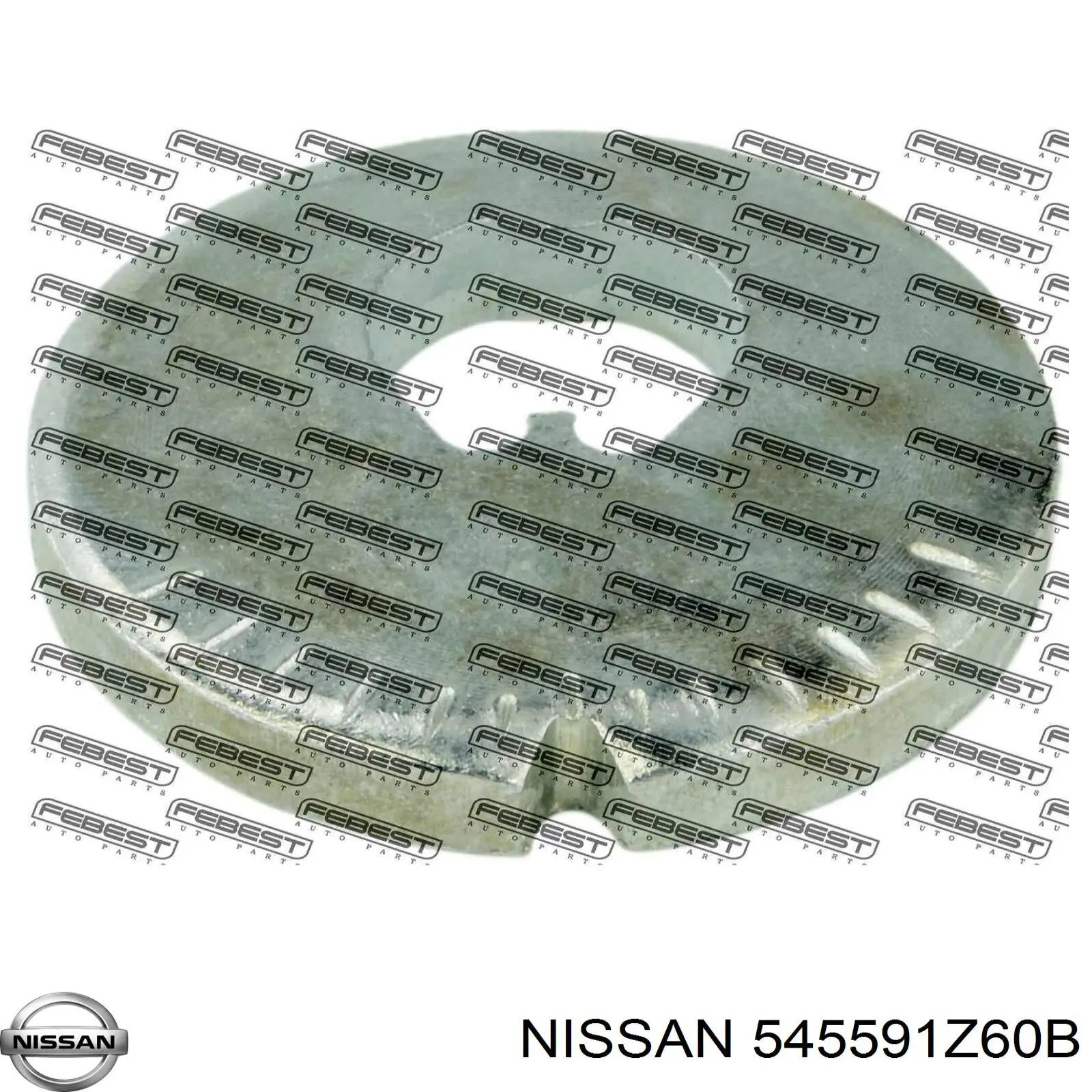 Шайба болта кріплення переднього важеля, нижнього Nissan/Infiniti 545591Z60B ціна, від 3.48 USD