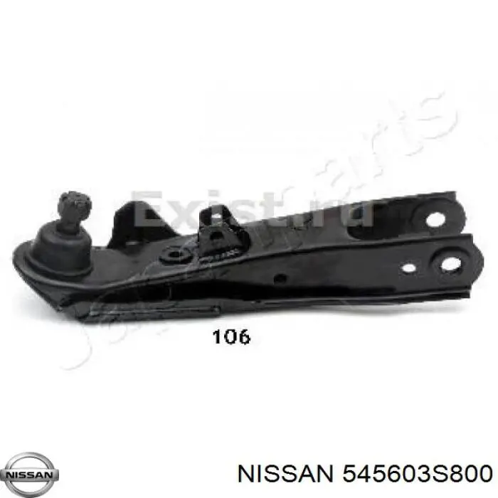 Сайлентблок нижнього важеля передньої підвіски Nissan/Infiniti 545603S800 ціна, від 3.85 USD