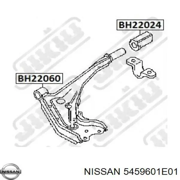 5459601E01 Nissan/Infiniti Сайлентблок переднього нижнього важеля