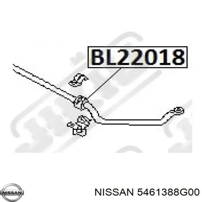 Купити N21PF010 RBI Подушка стабілізатора передня
