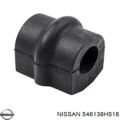 Втулка стабілізатора заднього Nissan/Infiniti 546138H518 ціна, від 5.13 USD