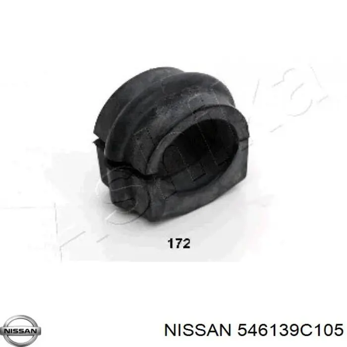Купити 546139C105 Nissan/Infiniti Подушка стабілізатора передня