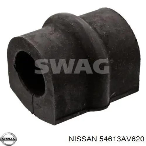 Втулка стабілізатора заднього Nissan/Infiniti 54613AV620 ціна, від 4.49 USD