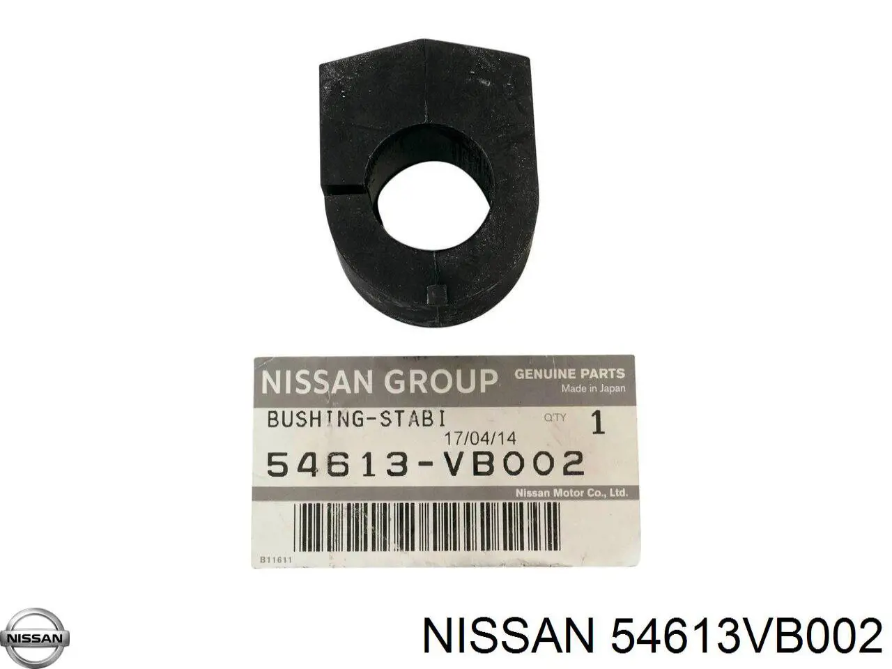 Купити 54613VB002 Nissan/Infiniti Подушка стабілізатора передня