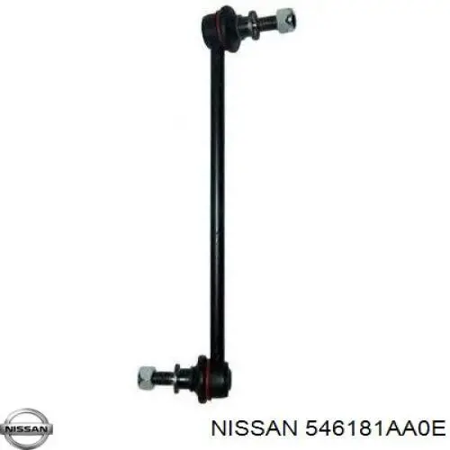546181AA0E Nissan стійка стабілізатора переднього, права