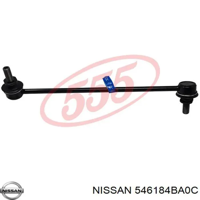 Стійка стабілізатора, переднього, права Nissan/Infiniti 546184BA0C ціна, від 7.76 USD