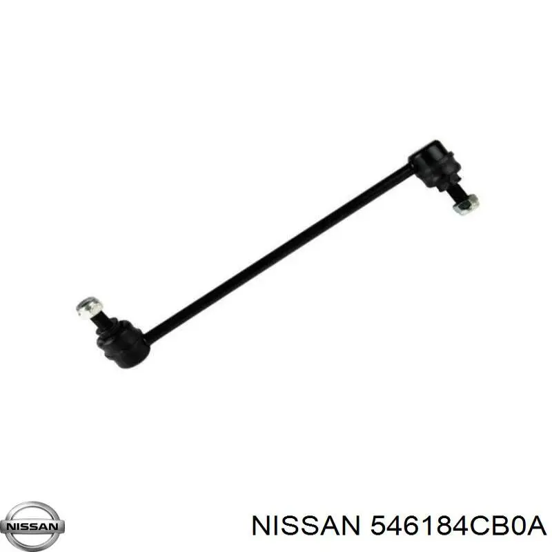 546184CB0A Nissan стійка стабілізатора переднього, права
