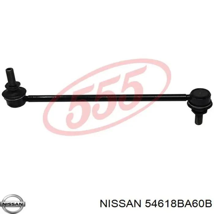 Стійка стабілізатора переднього 54618BA60B Nissan