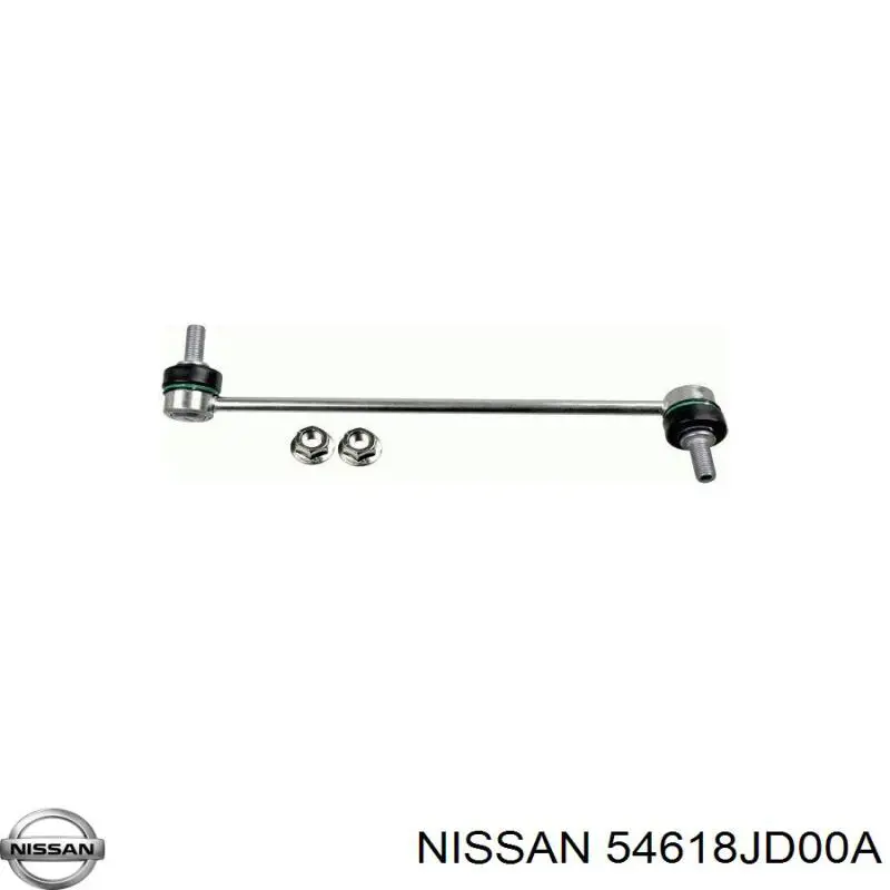 Стійка стабілізатора, переднього, права Nissan/Infiniti 54618JD00A ціна, від 9.59 USD