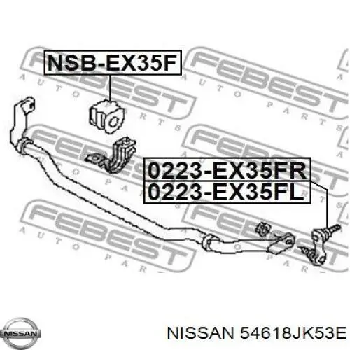  54618JK53E Nissan