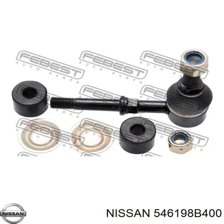 546198B400 Nissan/Infiniti Втулка стійки переднього стабілізатора