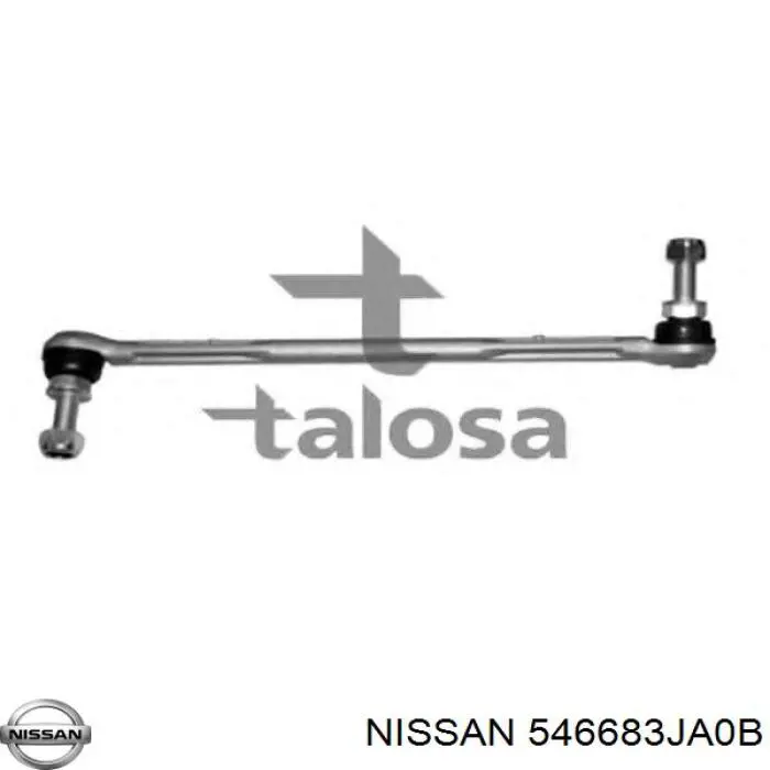 Тяжка стабілізатора, переднього, ліва Nissan/Infiniti 546683JA0B ціна, від 10.15 USD
