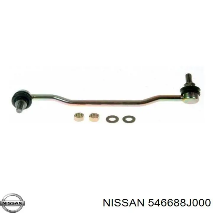 546688J000 Nissan/Infiniti Стійка стабілізатора, переднього, ліва