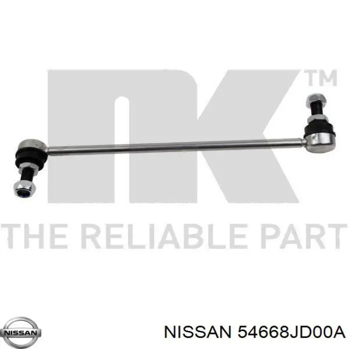 Тяжка стабілізатора, переднього, ліва Nissan/Infiniti 54668JD00A ціна, від 12.92 USD