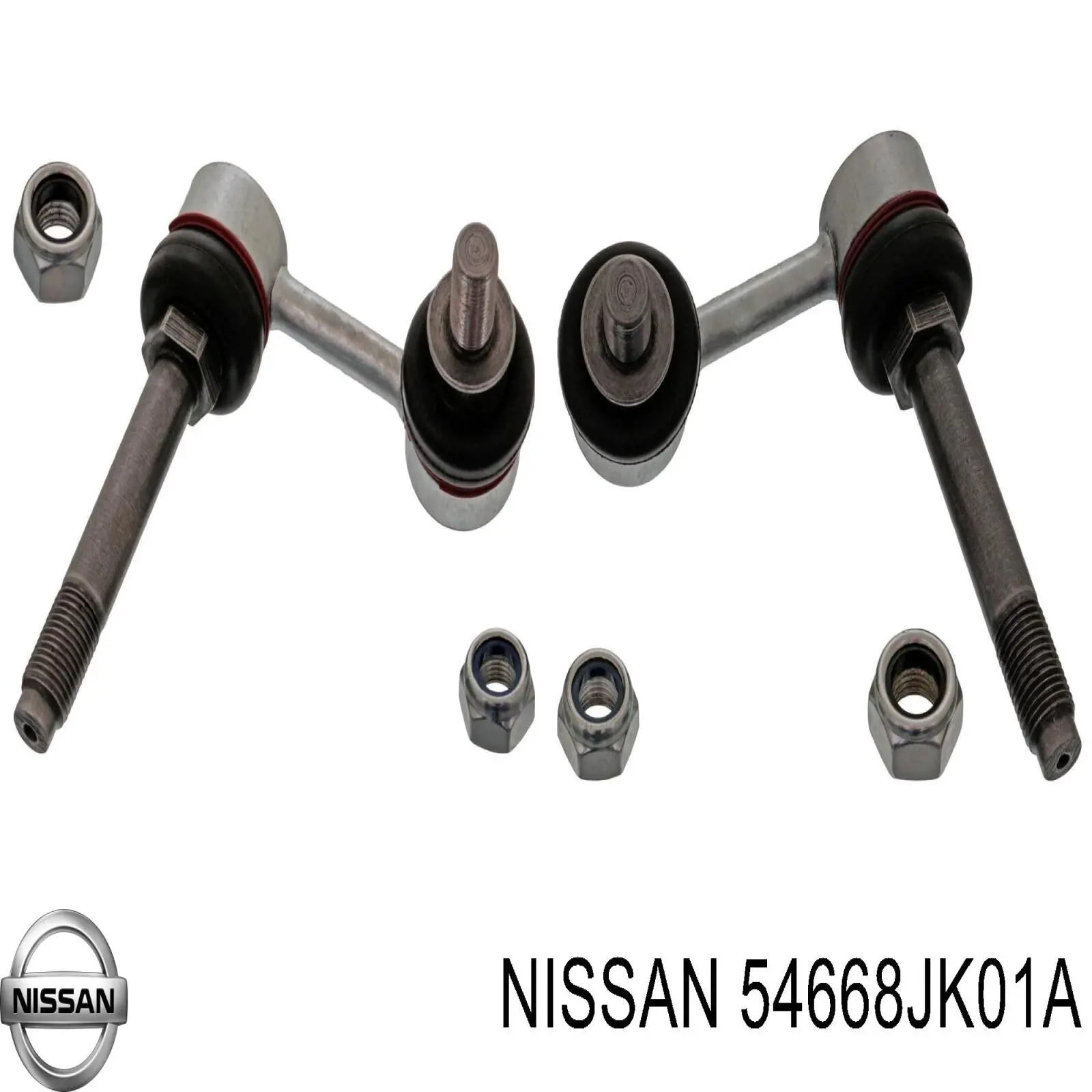 Тяжка стабілізатора, переднього, ліва Nissan/Infiniti 54668JK03A ціна, від 17.95 USD