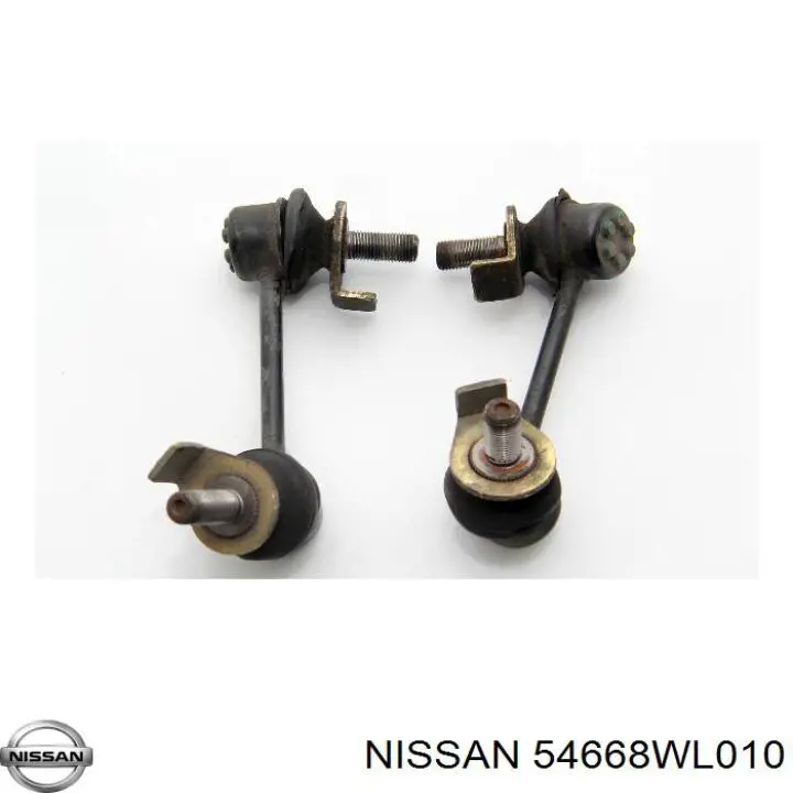54668WL010 Nissan стійка стабілізатора заднього, ліва