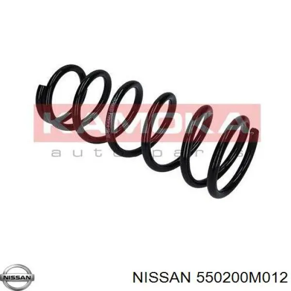 550200M012 Nissan пружина задня
