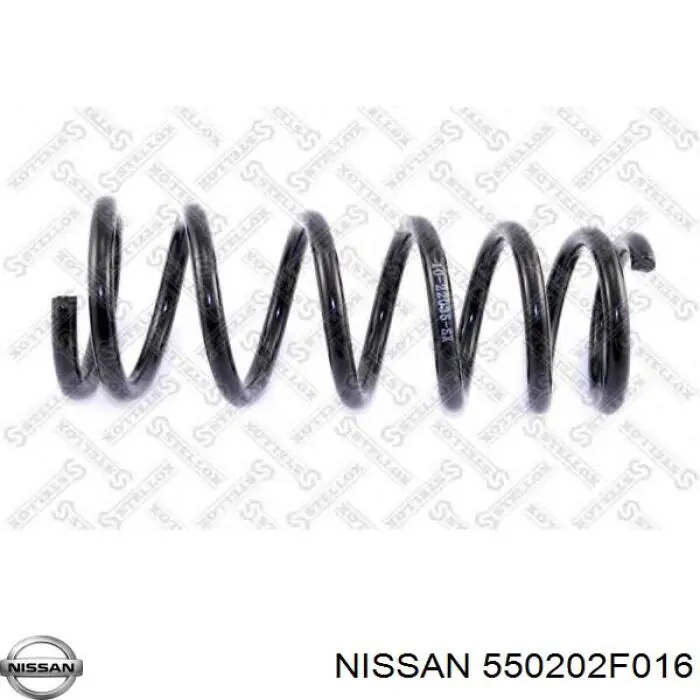 Купити 550202F016 Nissan/Infiniti Задні пружини