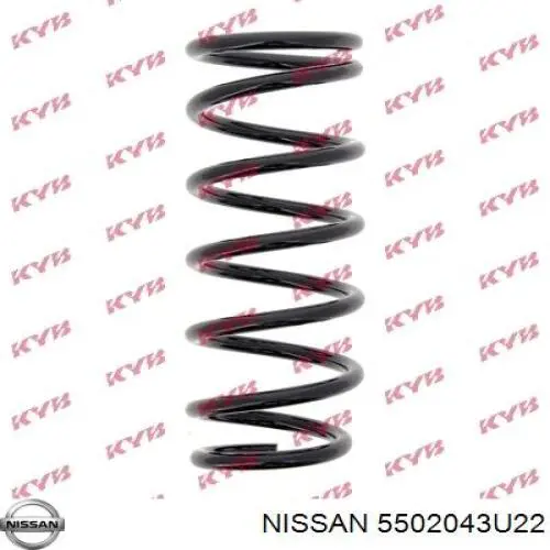Купити 5502043U22 Nissan/Infiniti Задні пружини