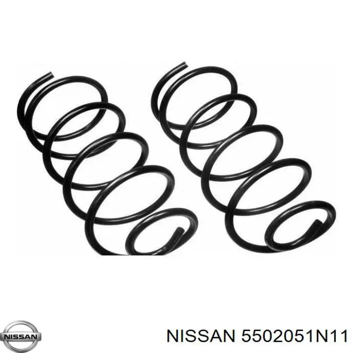 Пружина задня 5502051N11 Nissan