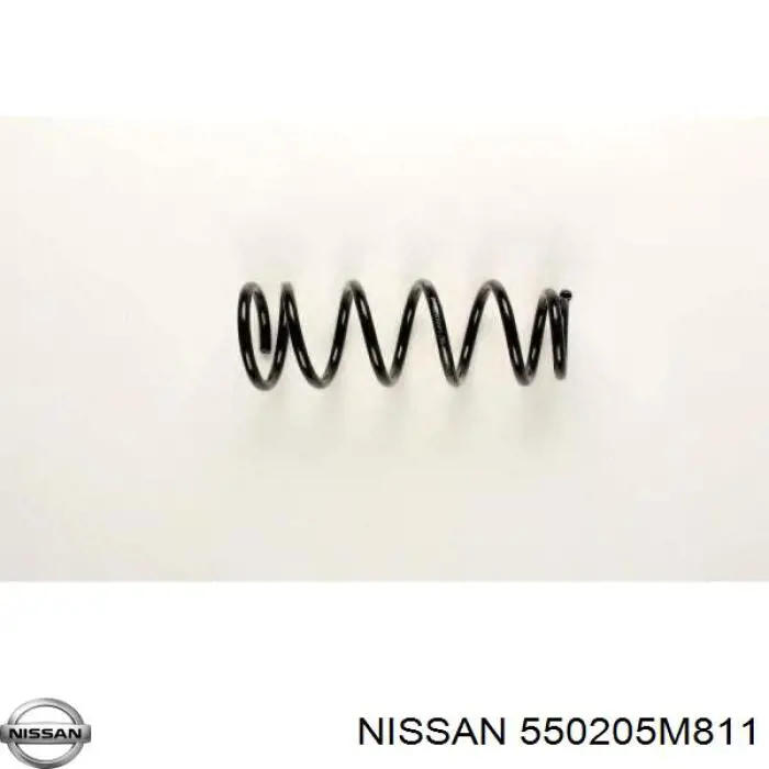 Пружина задня Nissan/Infiniti 550205M811 ціна, від 68.31 USD