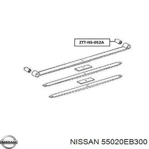 Купити 55020EB300 Nissan/Infiniti Ресори задні (пружини задньої підвіски)