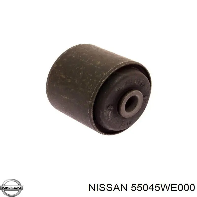 5504570N00 Nissan сайлентблок задньої балки/підрамника