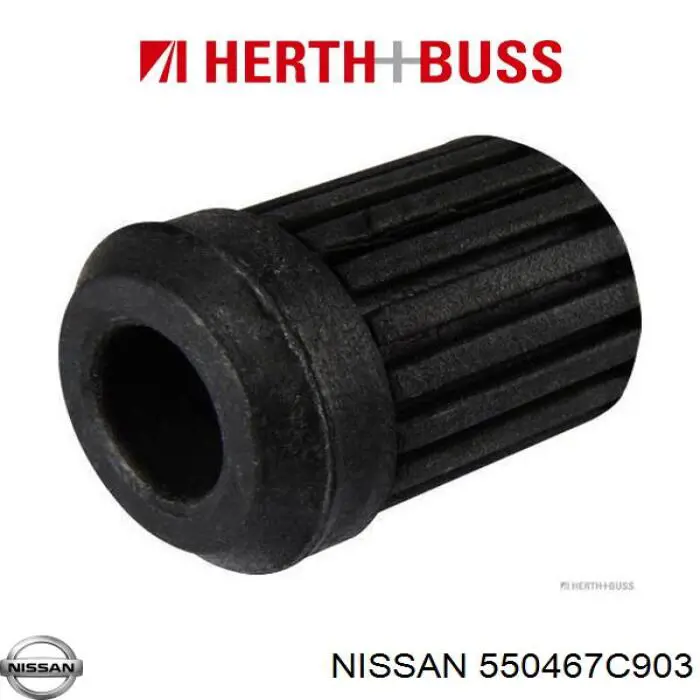 Сайлентблок ресори, задній Nissan/Infiniti 550467C903 ціна, від 1.81 USD