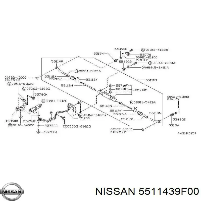 5511439F00 Nissan/Infiniti 