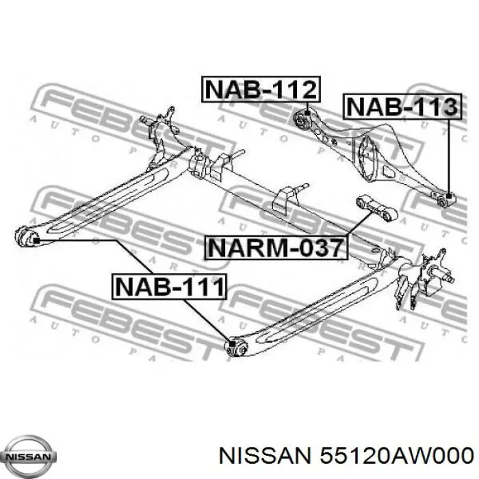 55120AW000 Nissan/Infiniti 