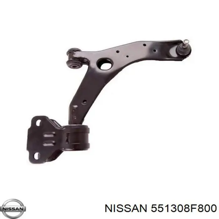 Купити 551308F800 Nissan/Infiniti Сайлентблок заднього поперечного важеля