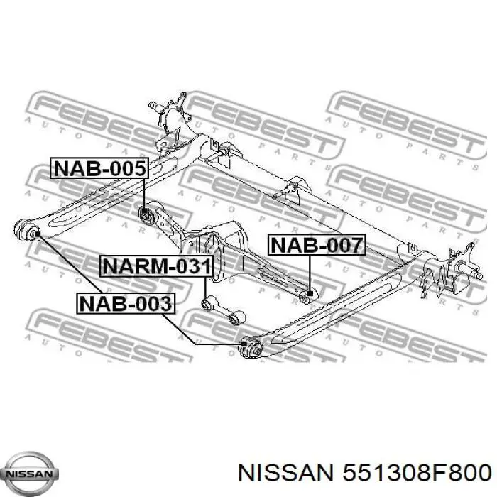  551308F800 Nissan