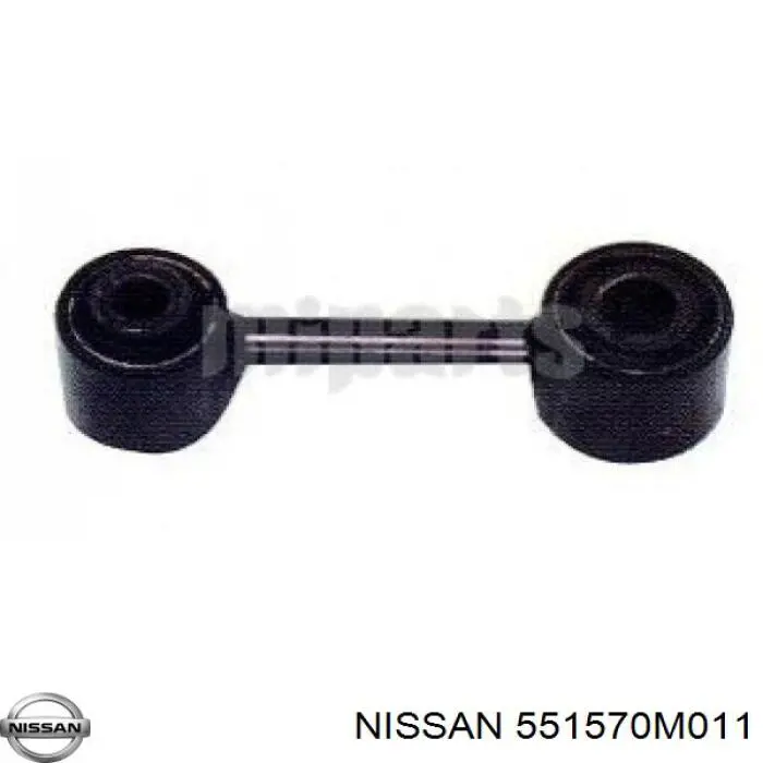 551570M011 Nissan/Infiniti Сайлентблок заднього поперечного важеля