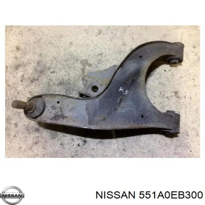 Купити 551A0EB300 Nissan/Infiniti Важіль задньої підвіски нижній, правий
