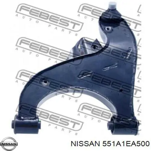 Важіль задньої підвіски нижній, лівий Nissan/Infiniti 551A1EA500 ціна, від 217.51 USD