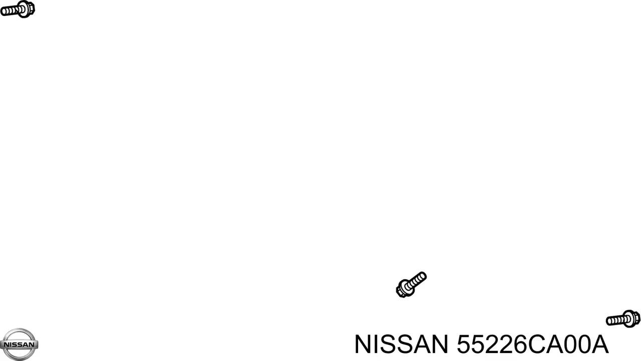 55226CA00A Nissan болт кріплення заднього нижнього важеля, внутрішній